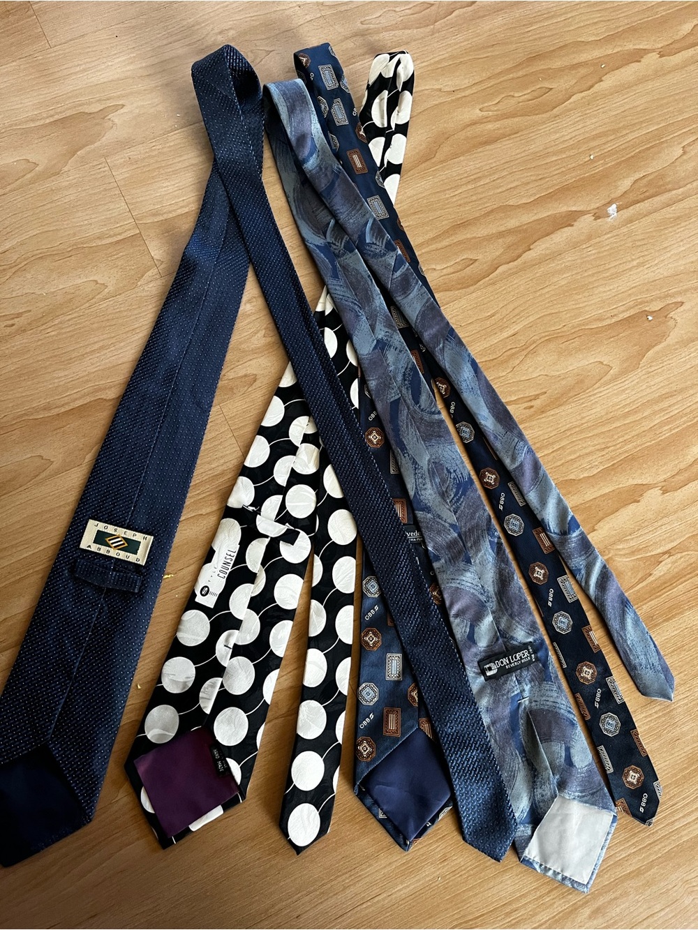 Preppy old money Father’s Day gift 100% silk ties